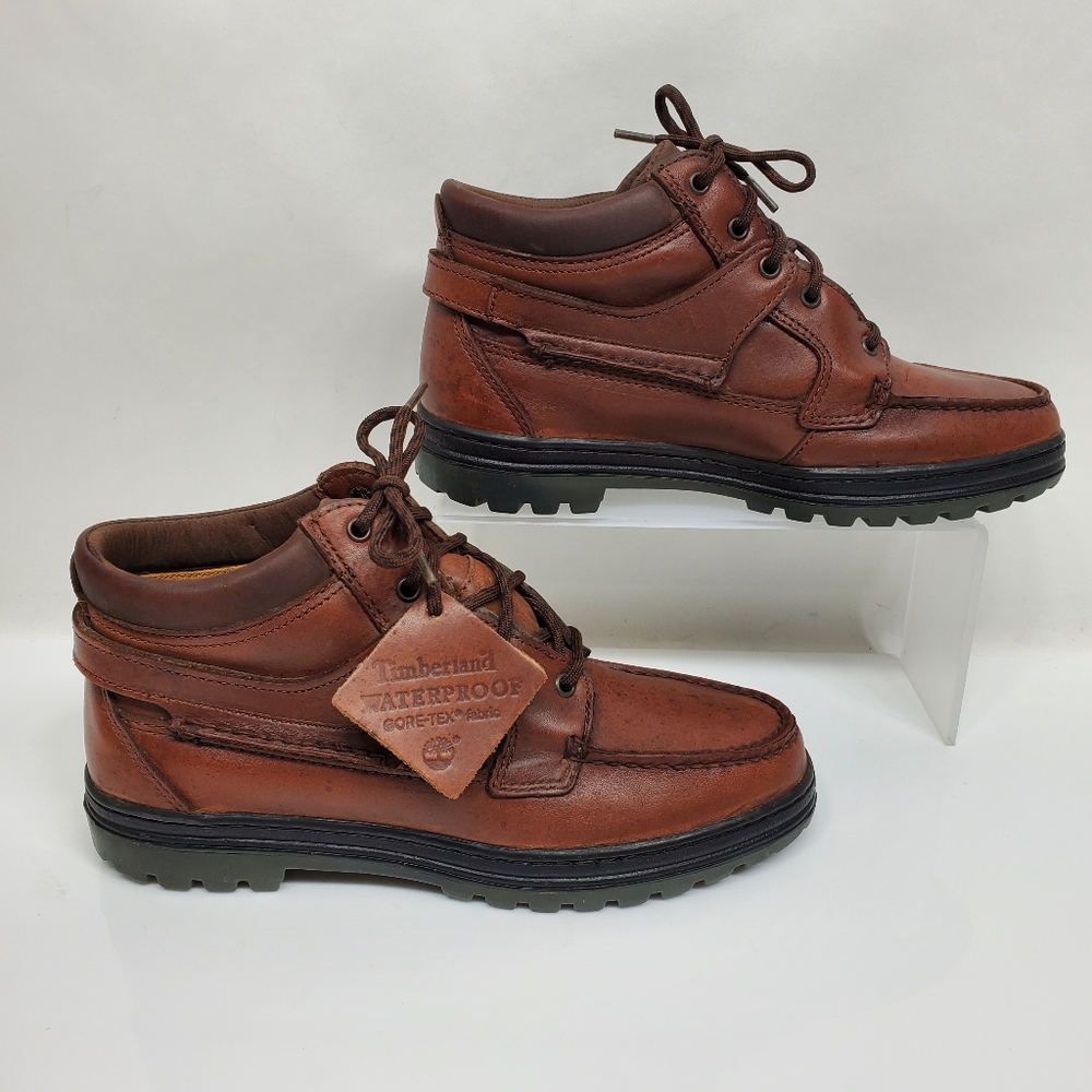 Timberland Vintage Gore Tex Waterproof Leather Hiking Boots